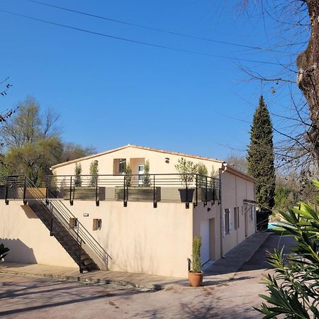 Villa L'Abaguie-Charmant Logement Au Calme Entre Mer Et Montagne Cagnes-sur-Mer Exterior foto